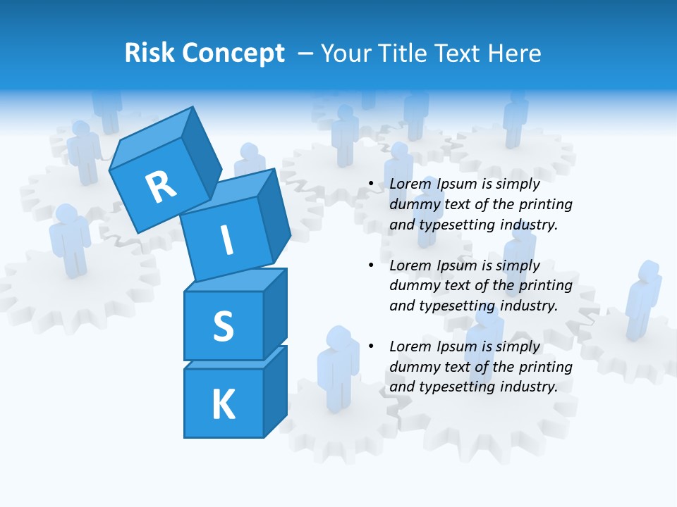 On White White Relation PowerPoint Template
