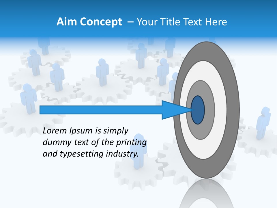 On White White Relation PowerPoint Template