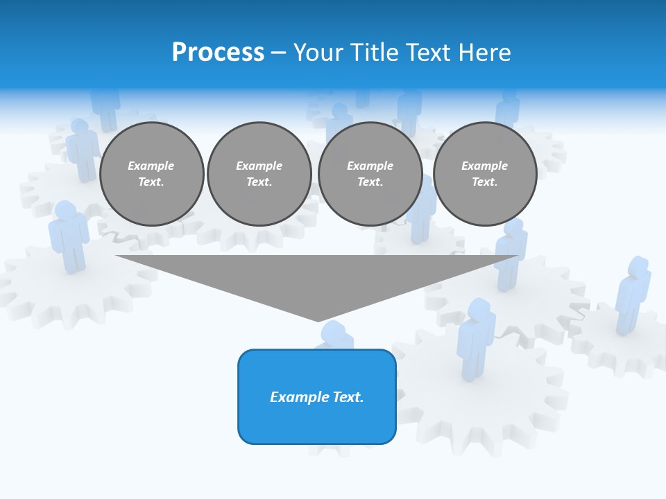 On White White Relation PowerPoint Template