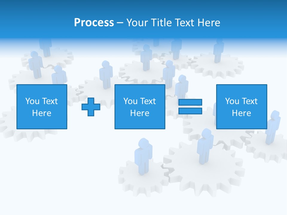 On White White Relation PowerPoint Template