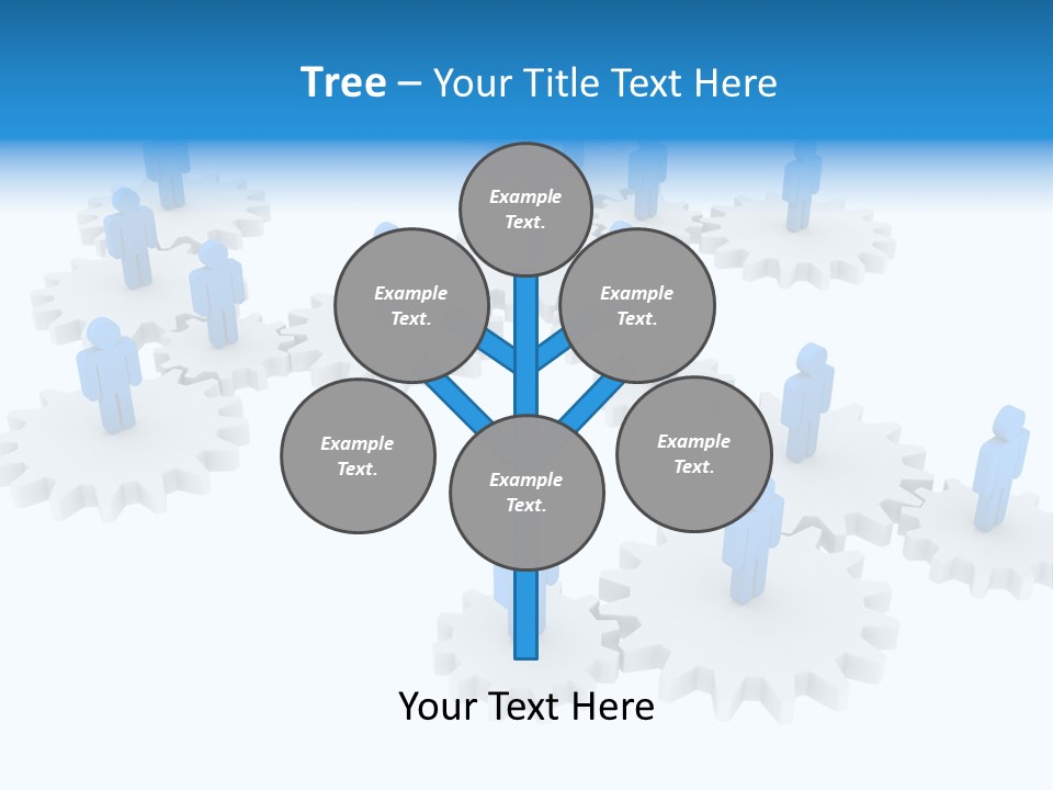 On White White Relation PowerPoint Template