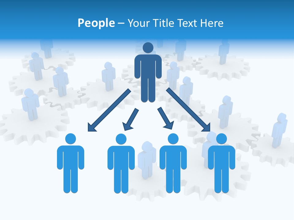 On White White Relation PowerPoint Template