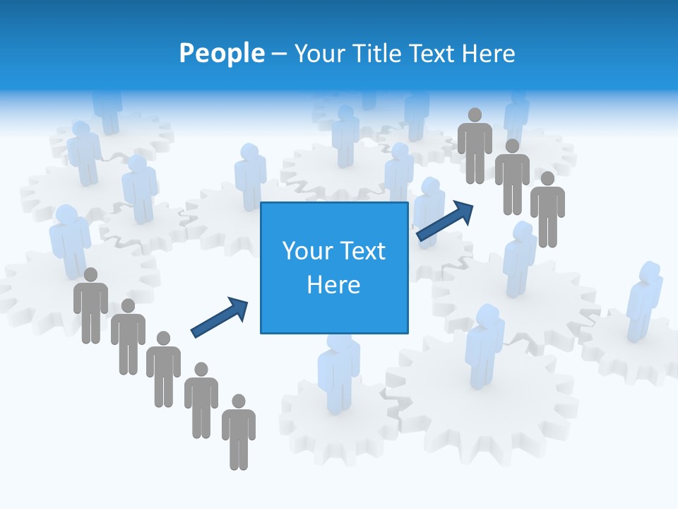 On White White Relation PowerPoint Template