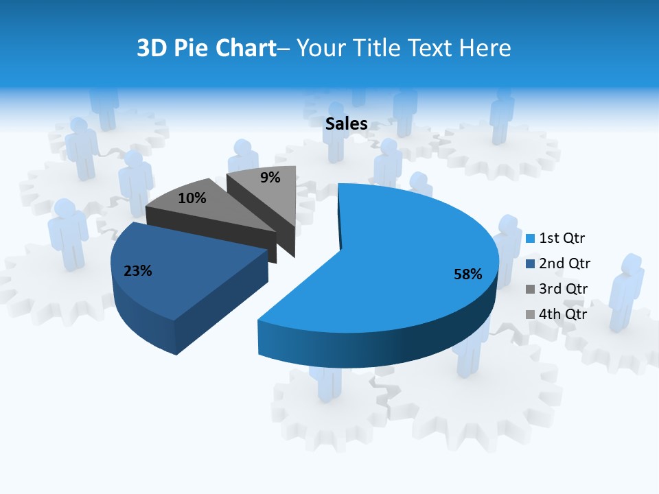 On White White Relation PowerPoint Template