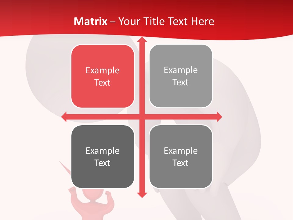 Angry Model Screaming PowerPoint Template