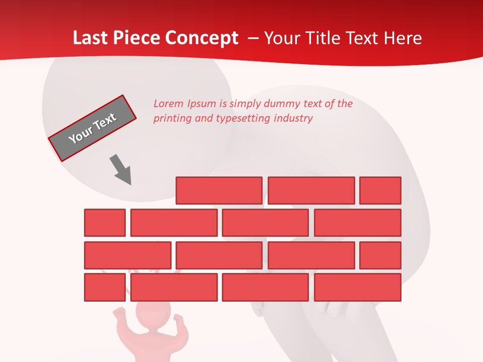 Angry Model Screaming PowerPoint Template