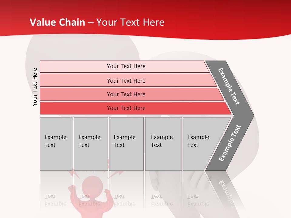 Angry Model Screaming PowerPoint Template