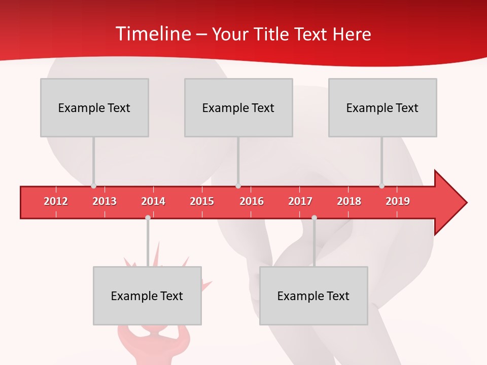 Angry Model Screaming PowerPoint Template