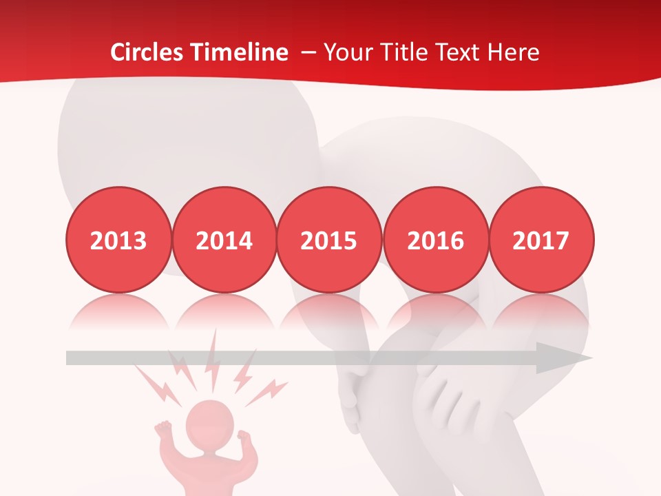 Angry Model Screaming PowerPoint Template