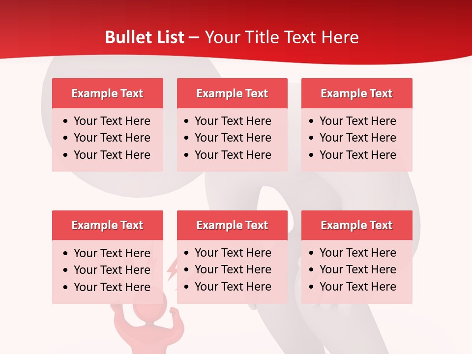 Angry Model Screaming PowerPoint Template