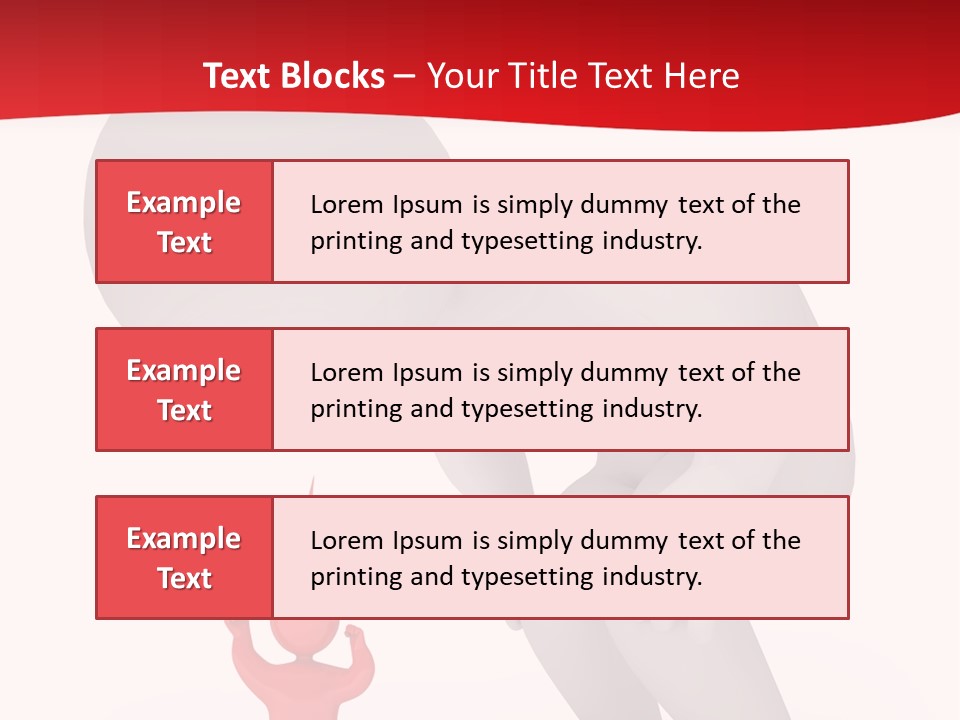 Angry Model Screaming PowerPoint Template
