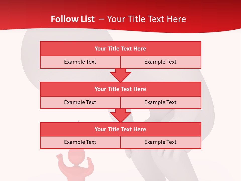 Angry Model Screaming PowerPoint Template