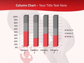 Angry Model Screaming PowerPoint Template