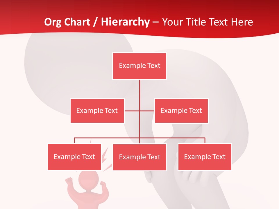 Angry Model Screaming PowerPoint Template