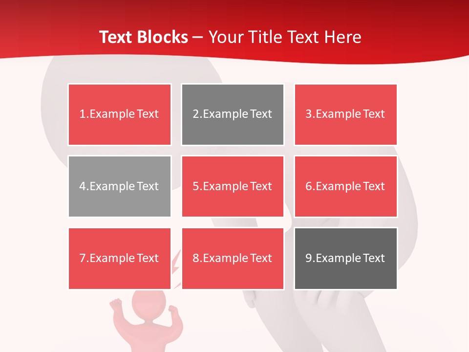 Angry Model Screaming PowerPoint Template