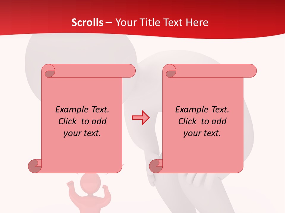 Angry Model Screaming PowerPoint Template