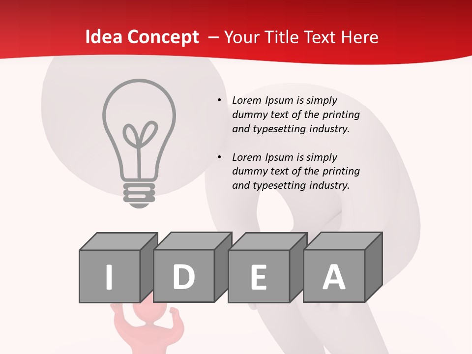 Angry Model Screaming PowerPoint Template