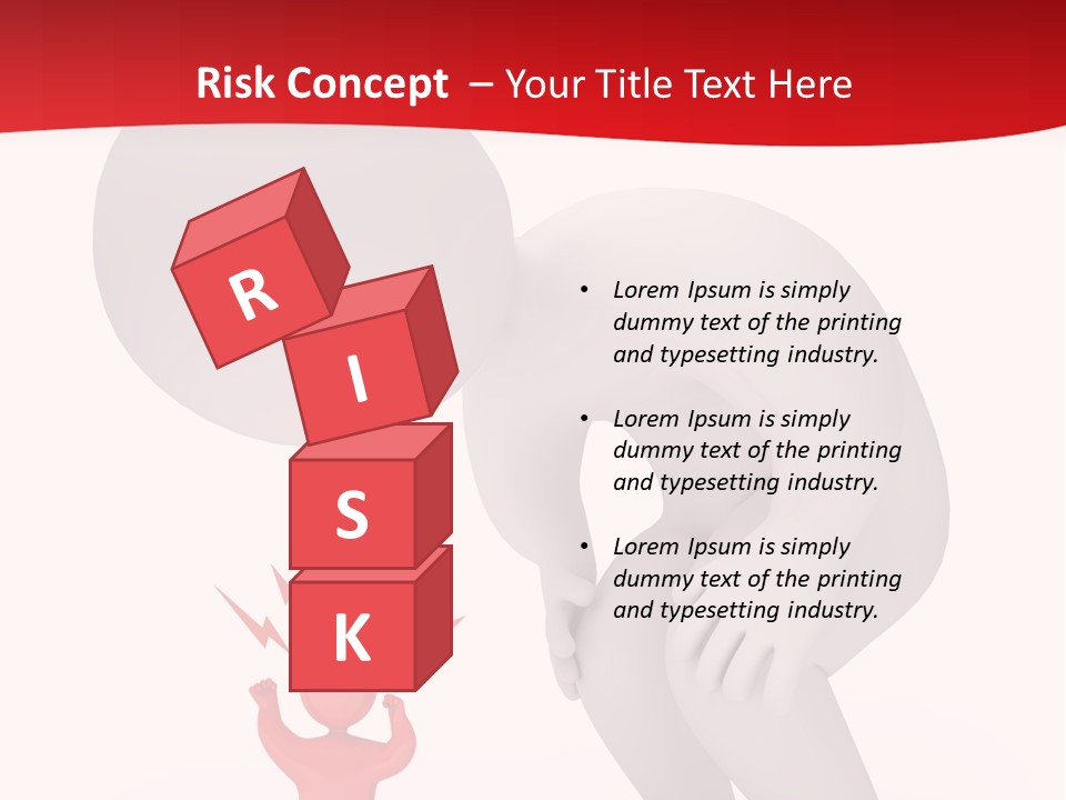 Angry Model Screaming PowerPoint Template