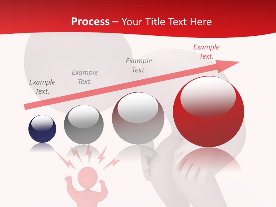 Angry Model Screaming PowerPoint Template