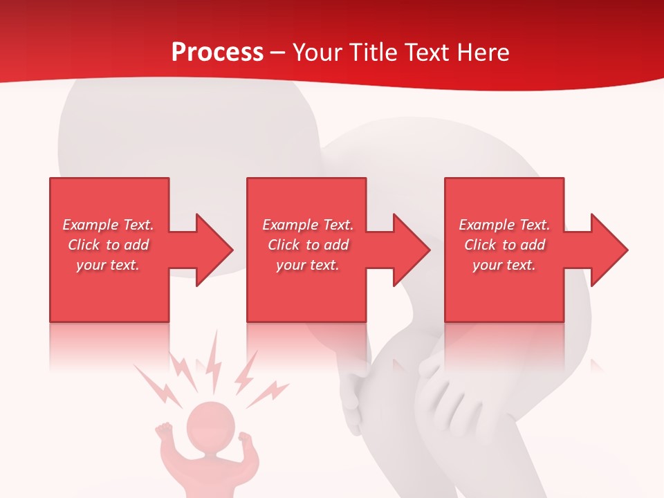 Angry Model Screaming PowerPoint Template