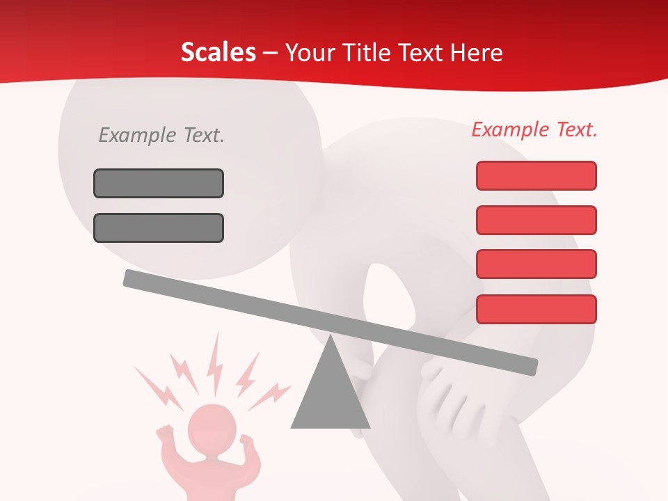Angry Model Screaming PowerPoint Template