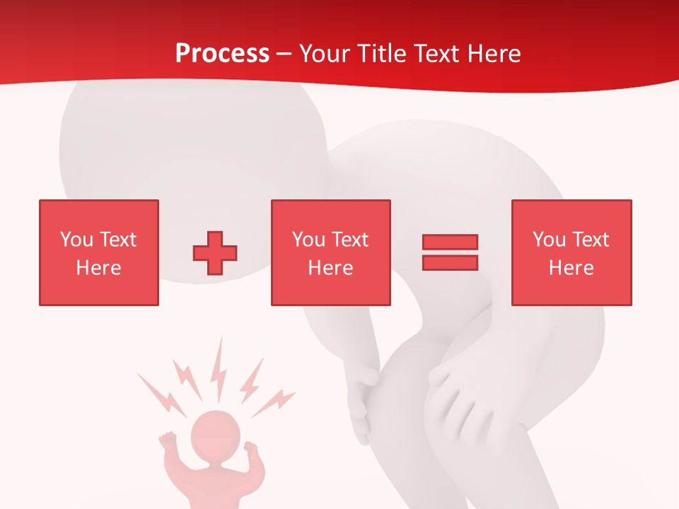 Angry Model Screaming PowerPoint Template