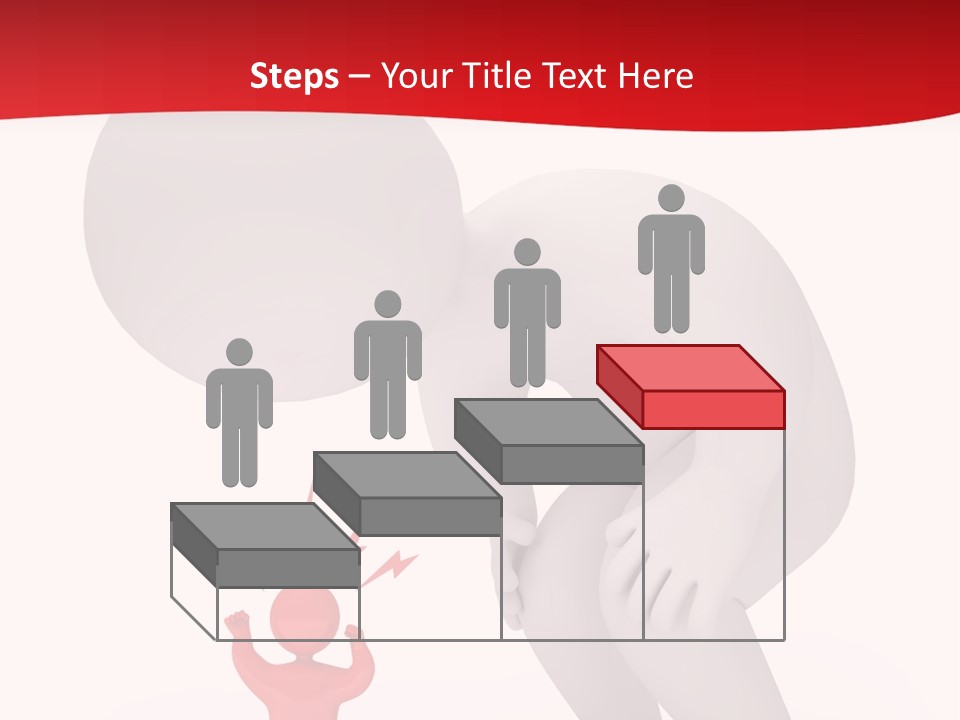 Angry Model Screaming PowerPoint Template