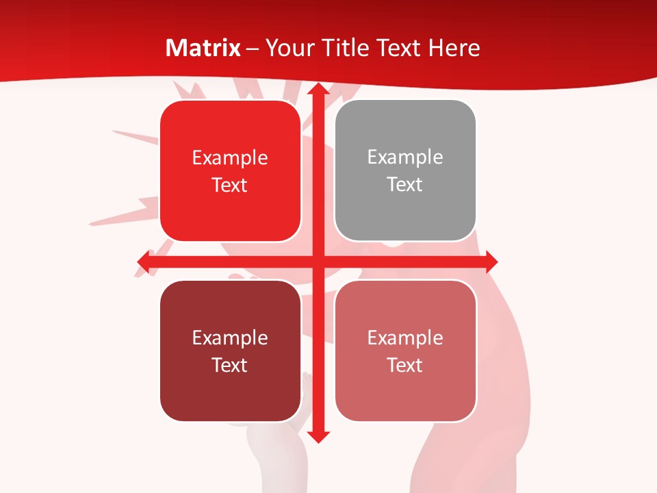 Sad Model Isolation PowerPoint Template