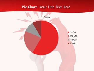 Sad Model Isolation PowerPoint Template