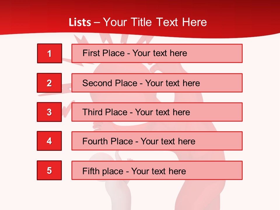Sad Model Isolation PowerPoint Template