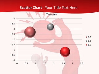 Sad Model Isolation PowerPoint Template