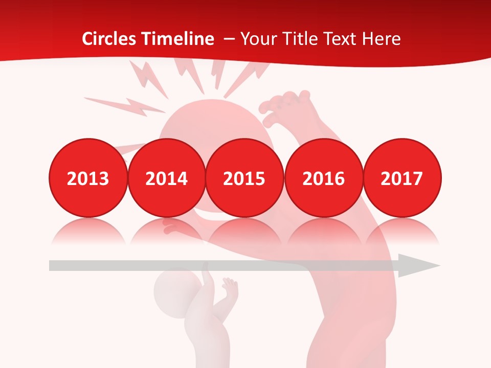 Sad Model Isolation PowerPoint Template