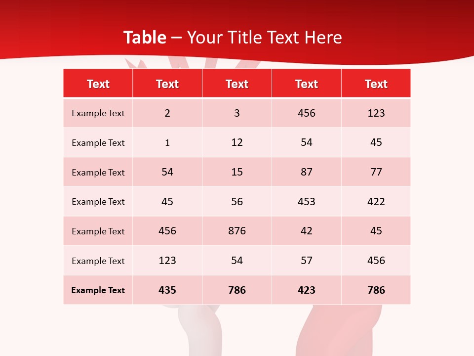 Sad Model Isolation PowerPoint Template