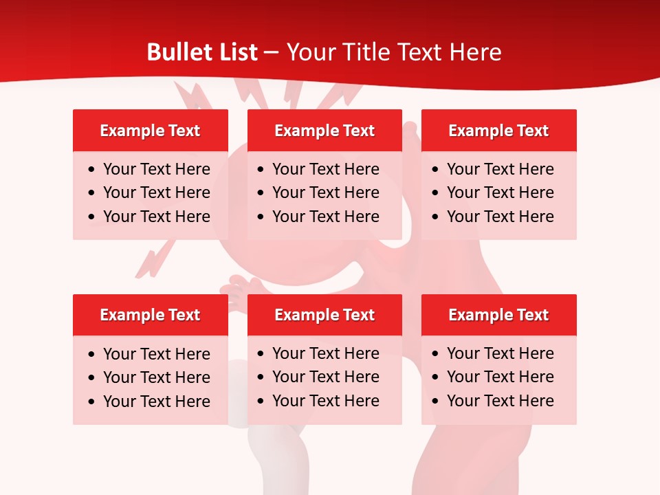 Sad Model Isolation PowerPoint Template