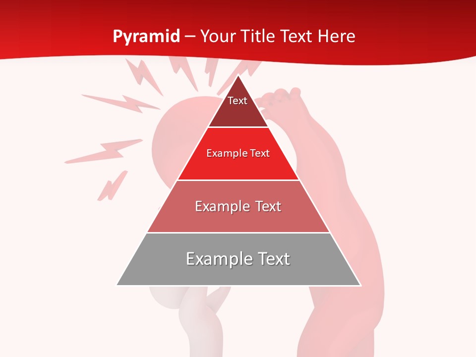 Sad Model Isolation PowerPoint Template