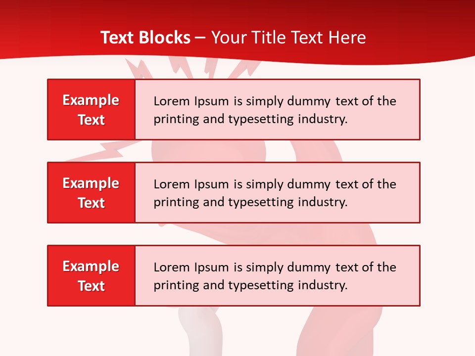 Sad Model Isolation PowerPoint Template