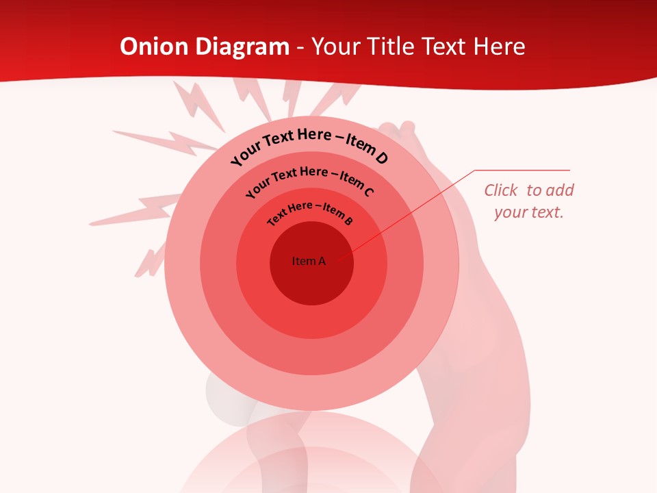 Sad Model Isolation PowerPoint Template