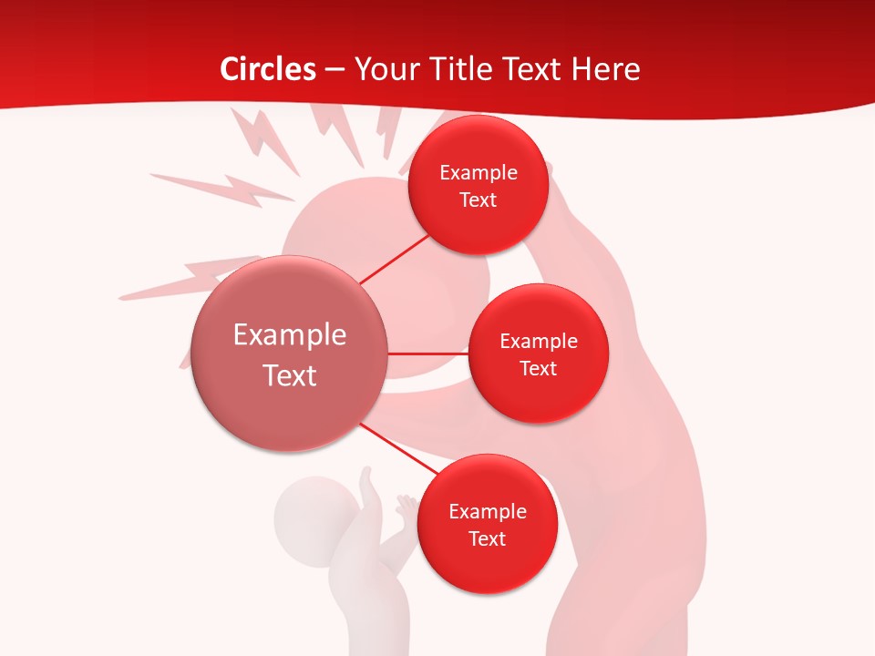 Sad Model Isolation PowerPoint Template