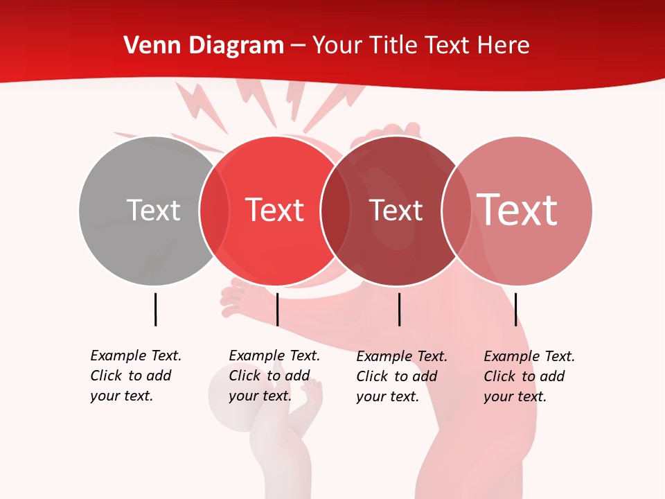 Sad Model Isolation PowerPoint Template
