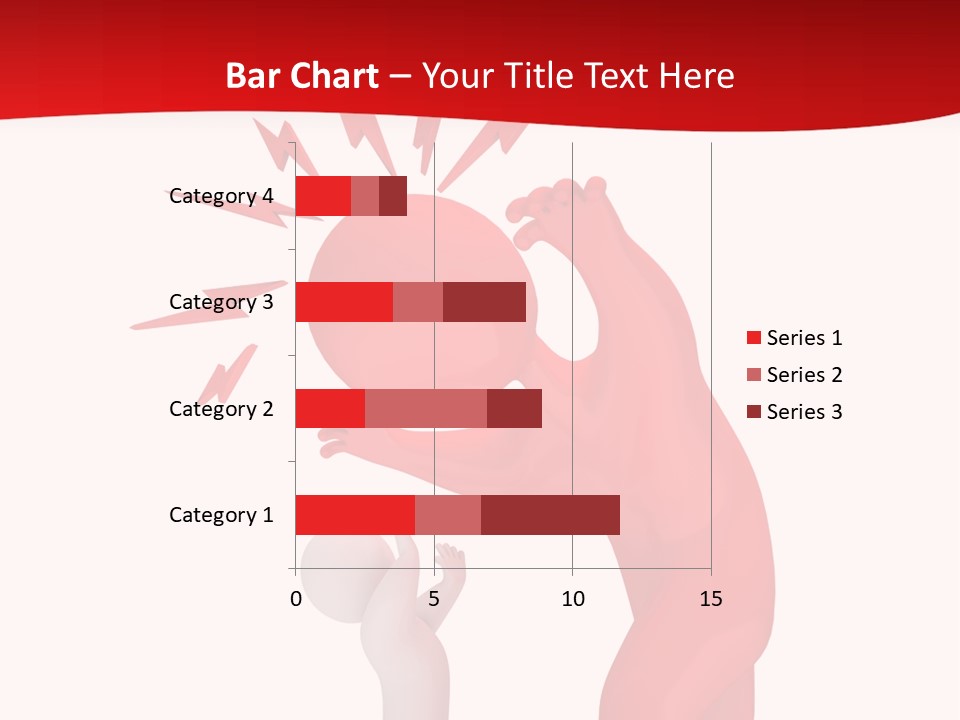 Sad Model Isolation PowerPoint Template