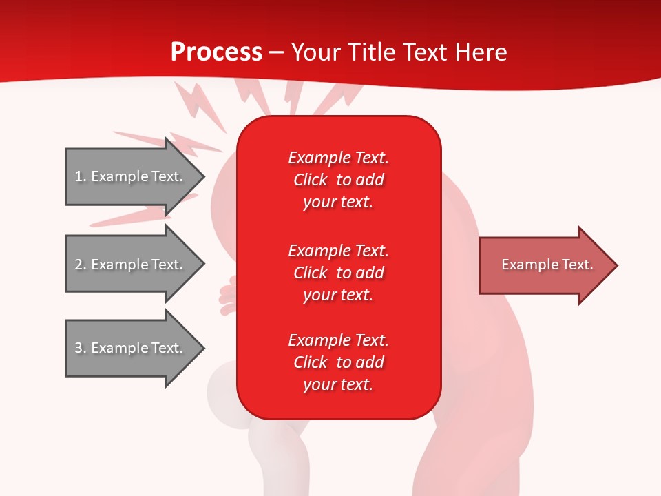 Sad Model Isolation PowerPoint Template