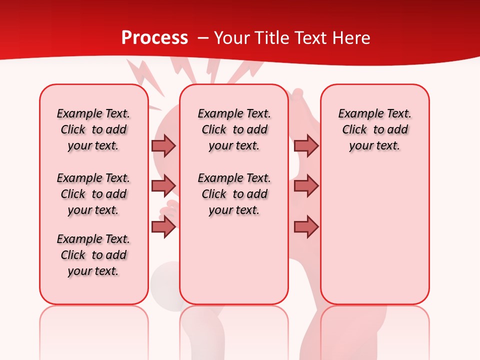 Sad Model Isolation PowerPoint Template