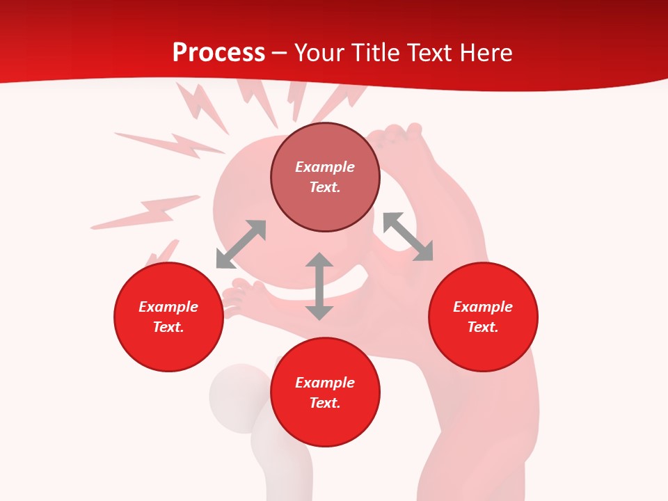 Sad Model Isolation PowerPoint Template