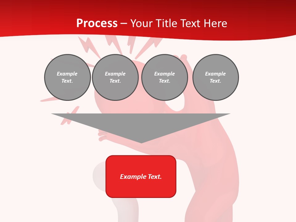 Sad Model Isolation PowerPoint Template
