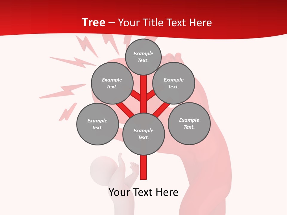 Sad Model Isolation PowerPoint Template