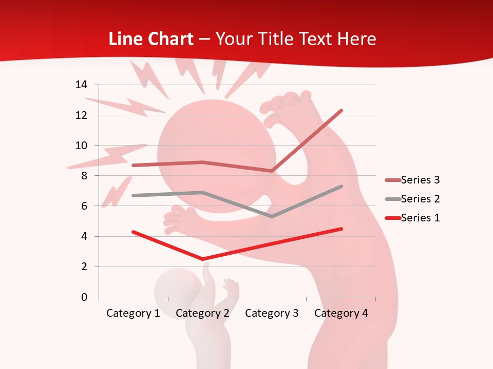 Sad Model Isolation PowerPoint Template