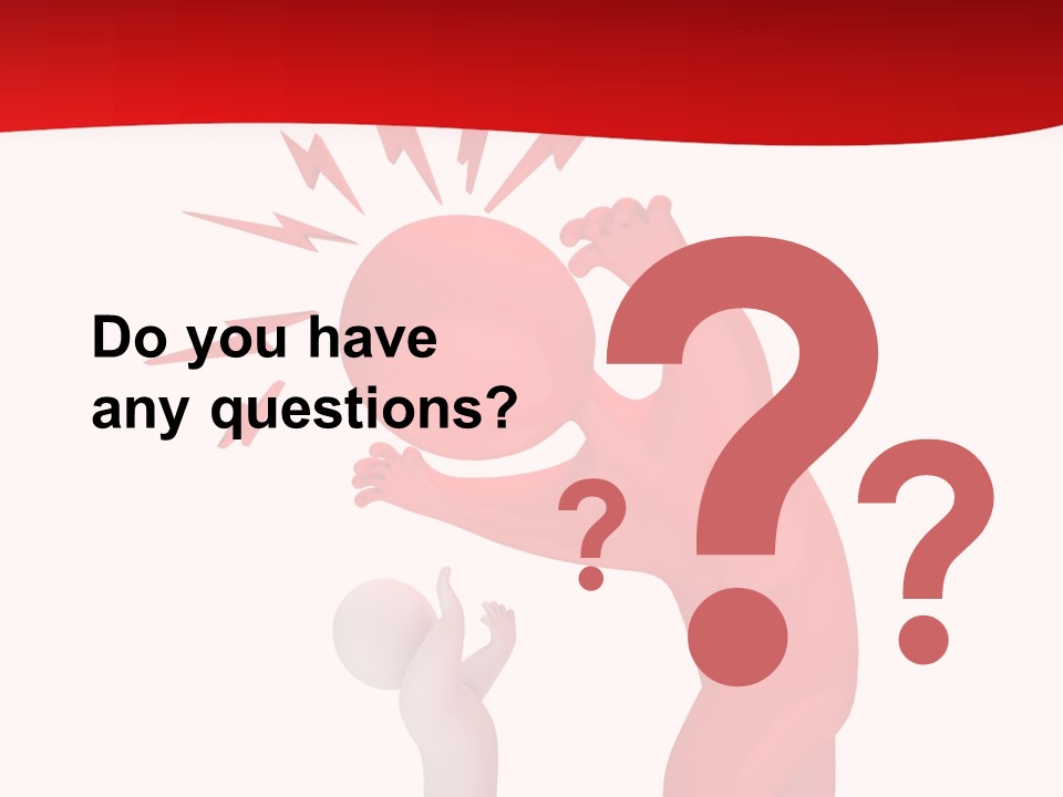 Sad Model Isolation PowerPoint Template