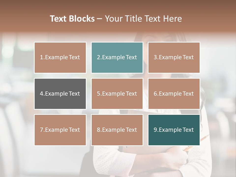 Books Teenager College PowerPoint Template