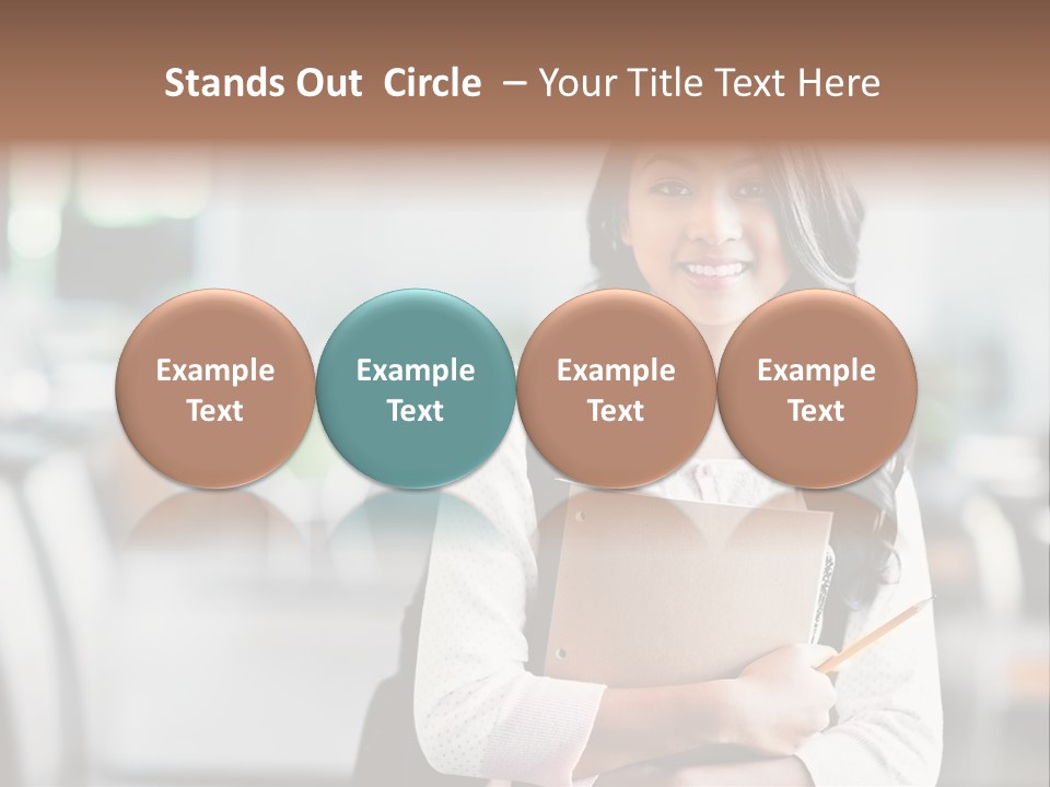 Books Teenager College PowerPoint Template
