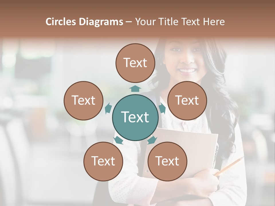 Books Teenager College PowerPoint Template